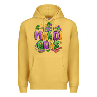 Antique Gold mardi gras Premium Hoodie - MaliasSmallBusiness
