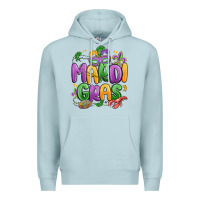 Blue Mist mardi gras Premium Hoodie - MaliasSmallBusiness