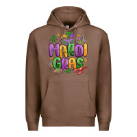 Chestnut mardi gras Premium Hoodie - MaliasSmallBusiness