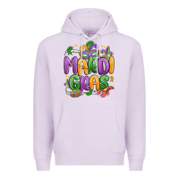 Lilac mardi gras Premium Hoodie - MaliasSmallBusiness