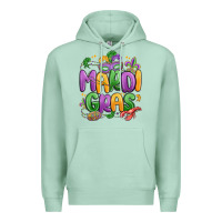 Seafoam mardi gras Premium Hoodie - MaliasSmallBusiness