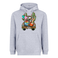 Heather Grey farm truck,back to school Heavyweight Hoodie - JahusDesignShop