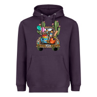 Plum farm truck,back to school Heavyweight Hoodie - JahusDesignShop