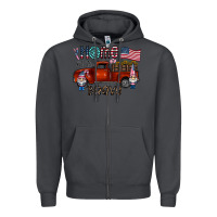Smoke home of the brave Zipper Hoodie - CowhideDigitalArt