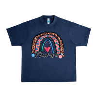 Navy nurse rainbow Urban Heavy Tee - Zillion Design Studio