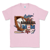 Bubblegum Pink livin' that baseball mom life Classic Tee - Zillion Design Studio