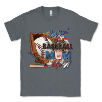 Charcoal Heather livin' that baseball mom life Classic Tee - Zillion Design Studio
