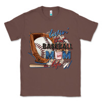 Chestnut livin' that baseball mom life Classic Tee - Zillion Design Studio