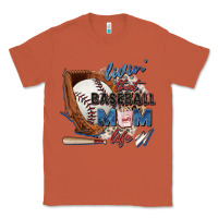 Copper livin' that baseball mom life Classic Tee - Zillion Design Studio