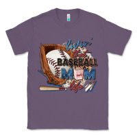 Lavender livin' that baseball mom life Classic Tee - Zillion Design Studio