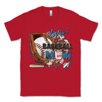 Red livin' that baseball mom life Classic Tee - Zillion Design Studio