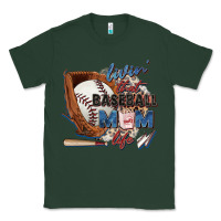 Sports Green livin' that baseball mom life Classic Tee - Zillion Design Studio