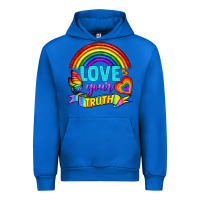 Cobalt Love Your Truth Urban Hoodie - BundleAndBundleShop