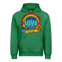 Emerald Love Your Truth Urban Hoodie - BundleAndBundleShop