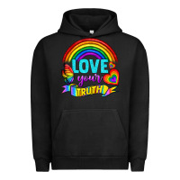 Pigment Black Love Your Truth Urban Hoodie - BundleAndBundleShop