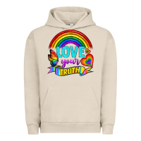 Pigment French Oak Love Your Truth Urban Hoodie - BundleAndBundleShop
