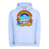 Pigment Grape Ice Love Your Truth Urban Hoodie - BundleAndBundleShop