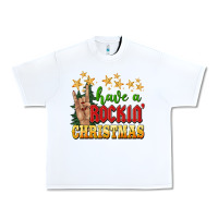 White have a rockin christmas Urban Heavy Tee - BarkalooDesign