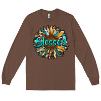 Chestnut blessed sunflower Long Sleeve Tee - RanaPortraitStore