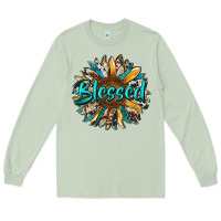 Matcha blessed sunflower Long Sleeve Tee - RanaPortraitStore
