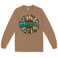 Toasted Coconut blessed sunflower Long Sleeve Tee - RanaPortraitStore