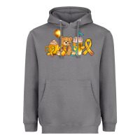 Storm childhood cancer ribbon and coffee cups Heavyweight Hoodie - AdoDesignShop