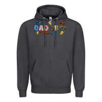 Smoke dad life  libbey glass Zipper Hoodie - HRA Design Shop