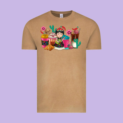 Vintage Tee But first cafecito y chismecito
