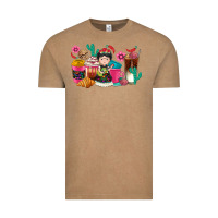 Vintage Coffee But first cafecito y chismecito Vintage Tee - RanaPortraitStore