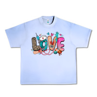 Grape Ice love nurse Urban Heavy Tee - Zillion Design Studio