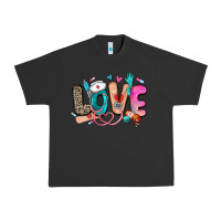 Pigment Black love nurse Urban Heavy Tee - Zillion Design Studio