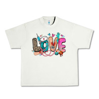 Pistachio love nurse Urban Heavy Tee - Zillion Design Studio