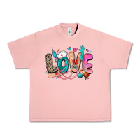 Salmon love nurse Urban Heavy Tee - Zillion Design Studio