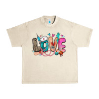 Sandshell love nurse Urban Heavy Tee - Zillion Design Studio