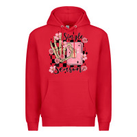 Red single season Premium Hoodie - MaliasSmallBusiness