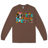 Chestnut coffee then cows Long Sleeve Tee - Zillion Design Studio