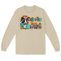 Mushroom coffee then cows Long Sleeve Tee - Zillion Design Studio