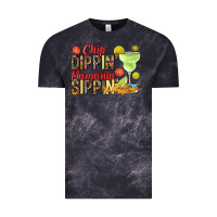Cloud Black Chip dippin' margarita sippin' Vintage Tee - RanaPortraitStore