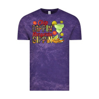 Cloud Purple Chip dippin' margarita sippin' Vintage Tee - RanaPortraitStore