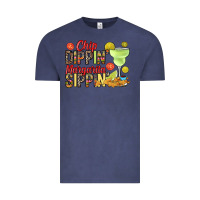 Vintage Denim Chip dippin' margarita sippin' Vintage Tee - RanaPortraitStore
