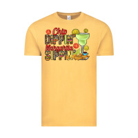 Vintage Mustard Chip dippin' margarita sippin' Vintage Tee - RanaPortraitStore