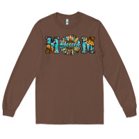 Chestnut blessed mom Long Sleeve Tee - RanaPortraitStore