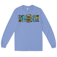 Colony Blue blessed mom Long Sleeve Tee - RanaPortraitStore