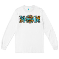 White blessed mom Long Sleeve Tee - RanaPortraitStore