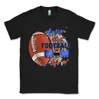 Black livin' that football mom life Classic Tee - Zillion Design Studio