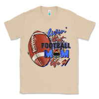Mushroom livin' that football mom life Classic Tee - Zillion Design Studio