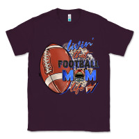 Plum livin' that football mom life Classic Tee - Zillion Design Studio