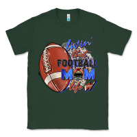 Sports Green livin' that football mom life Classic Tee - Zillion Design Studio