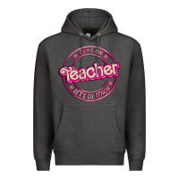 Charcoal Heather come on teacher let's go teach Premium Hoodie - MaliasSmallBusiness