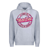 Heather Grey come on teacher let's go teach Premium Hoodie - MaliasSmallBusiness